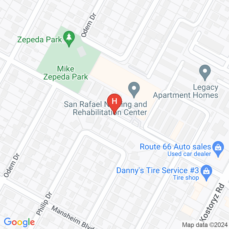 San Rafael Nursing and Rehabilitation Center - 3050 Sunnybrook Rd