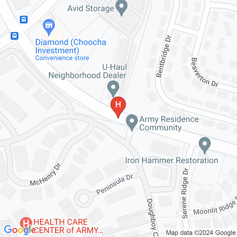 The Army Residence Community Health Care Center - 7400 Crestway Rd