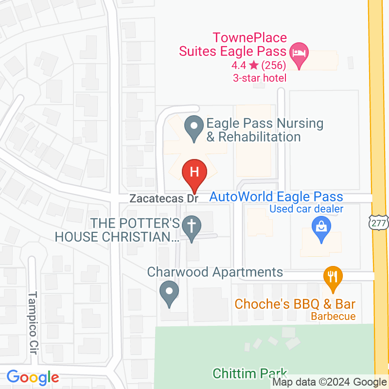 Eagle Pass Nursing and Rehabilitation - 2550 Zacatecas Dr