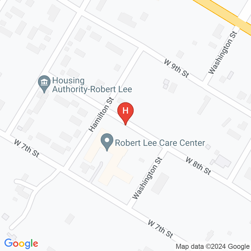 Robert Lee Care Center - 307 W 8th St