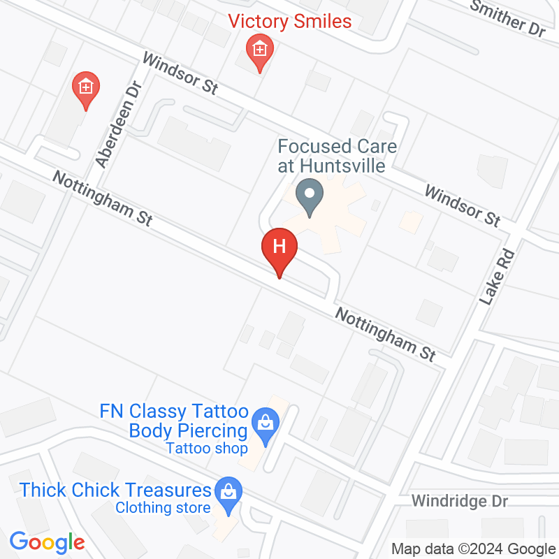 Focused Care at Huntsville - 1302 Nottingham St
