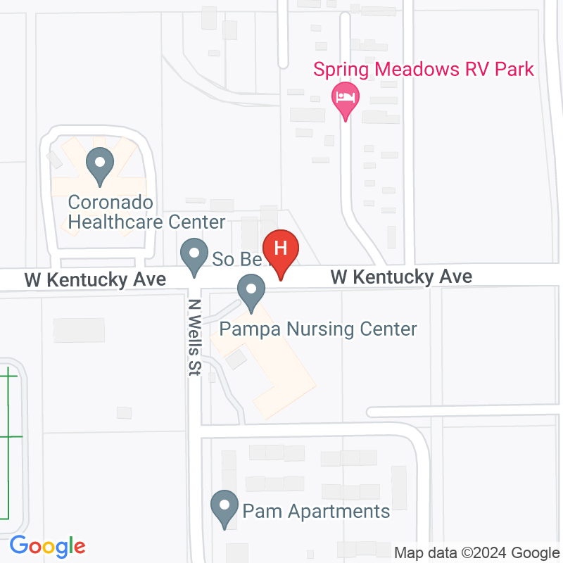 Pampa Nursing Center - 1321 W Kentucky Ave