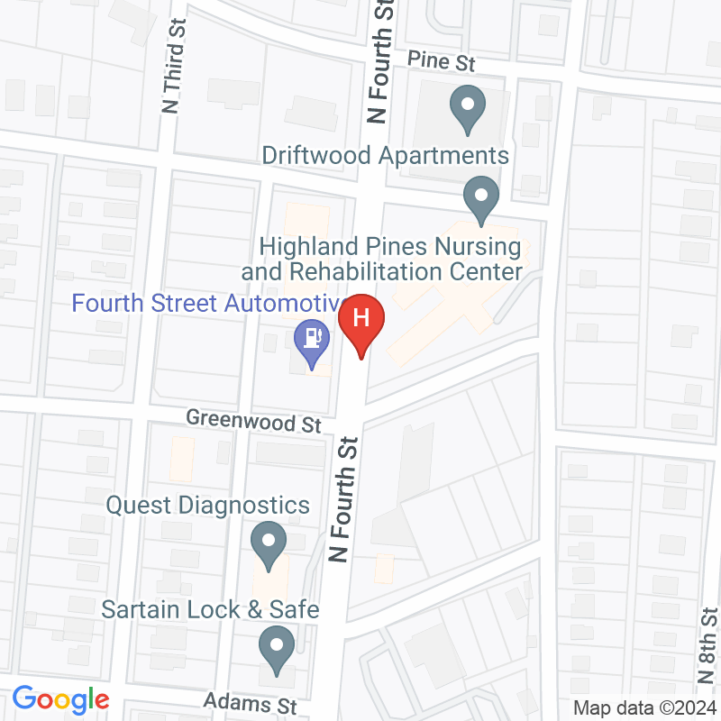 Highland Pines Nursing Home - 1100 N 4th St