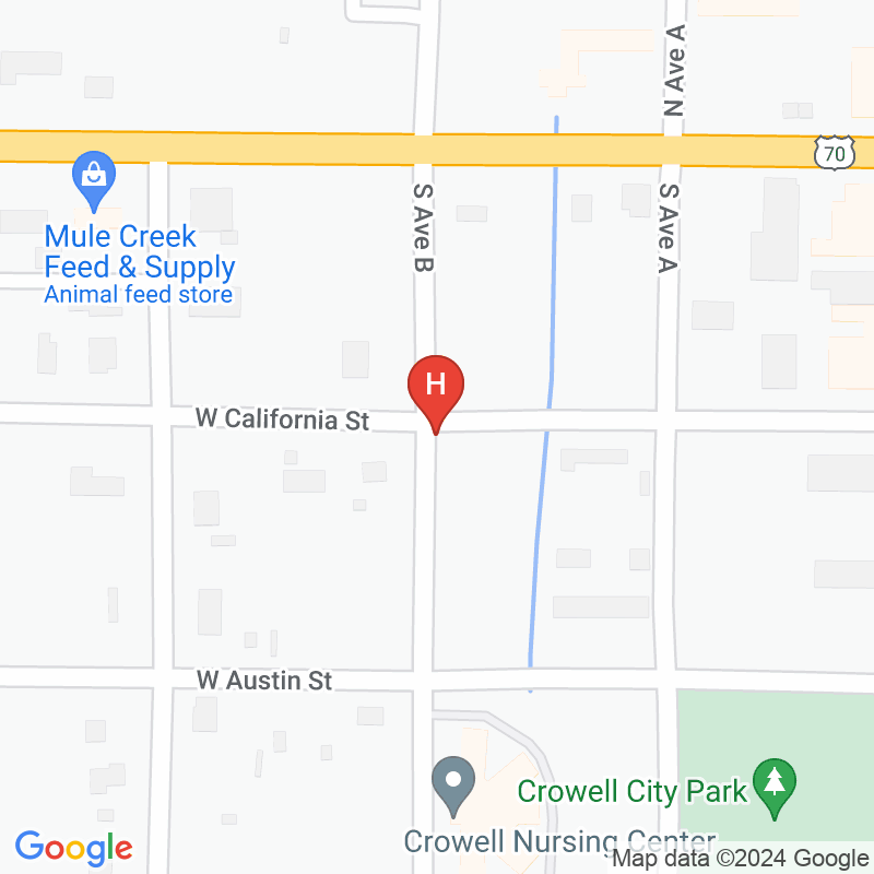 Crowell Nursing Center - 200 S Avenue B