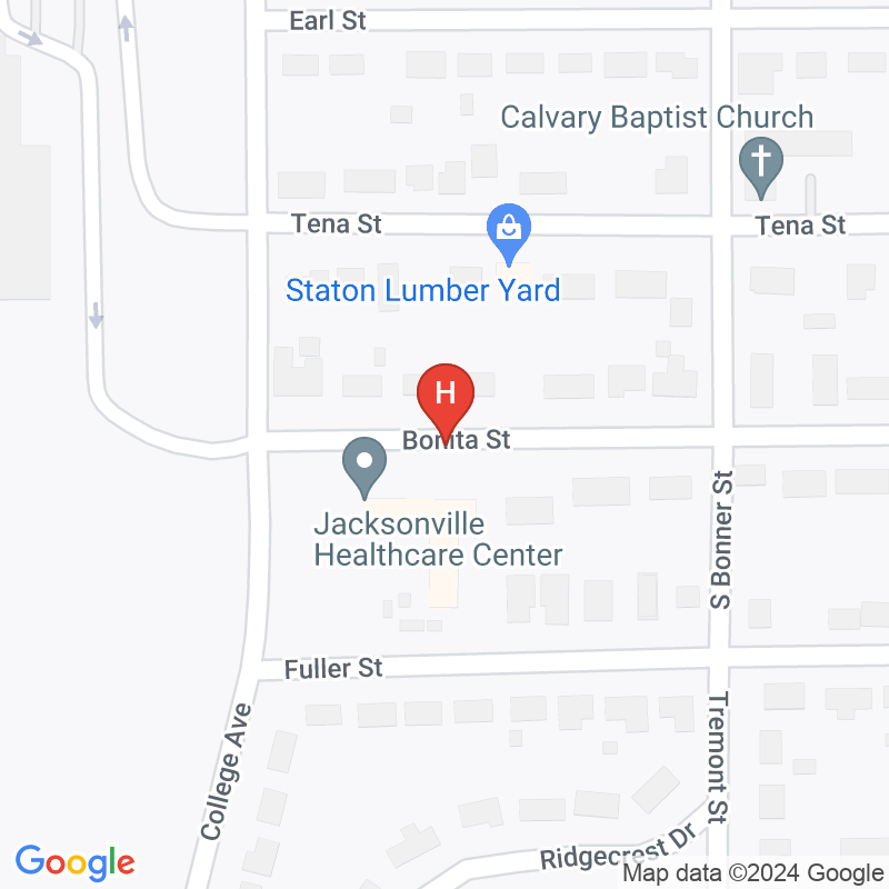 Jacksonville Healthcare Center - 305 Bonita St