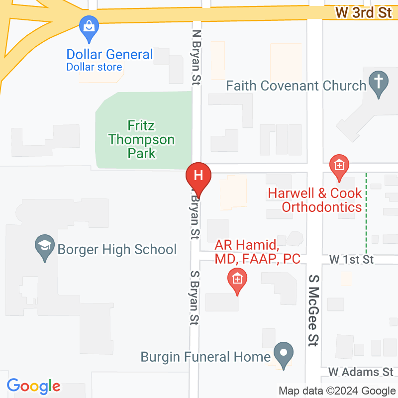 Borger Medical Clinic - 104 N Bryan St