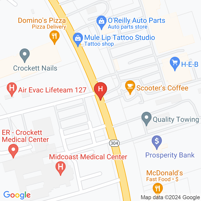 Crockett Medical Center Clinic - 1050 E Loop 304 Ste 200
