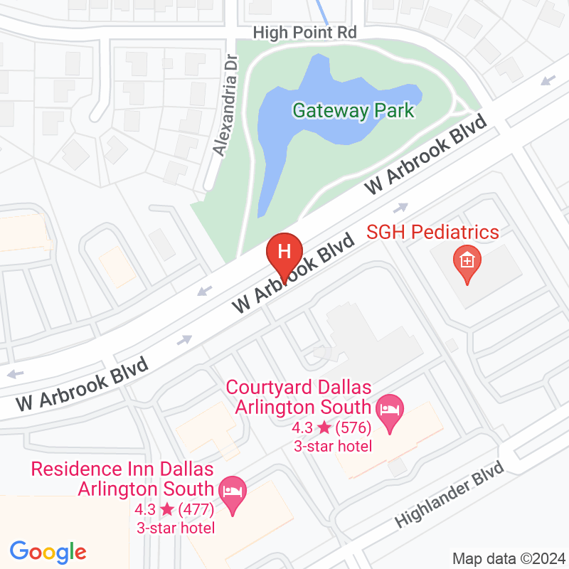 Texas Rehabilitation Hospital of Arlington - 900 W Arbrook Blvd