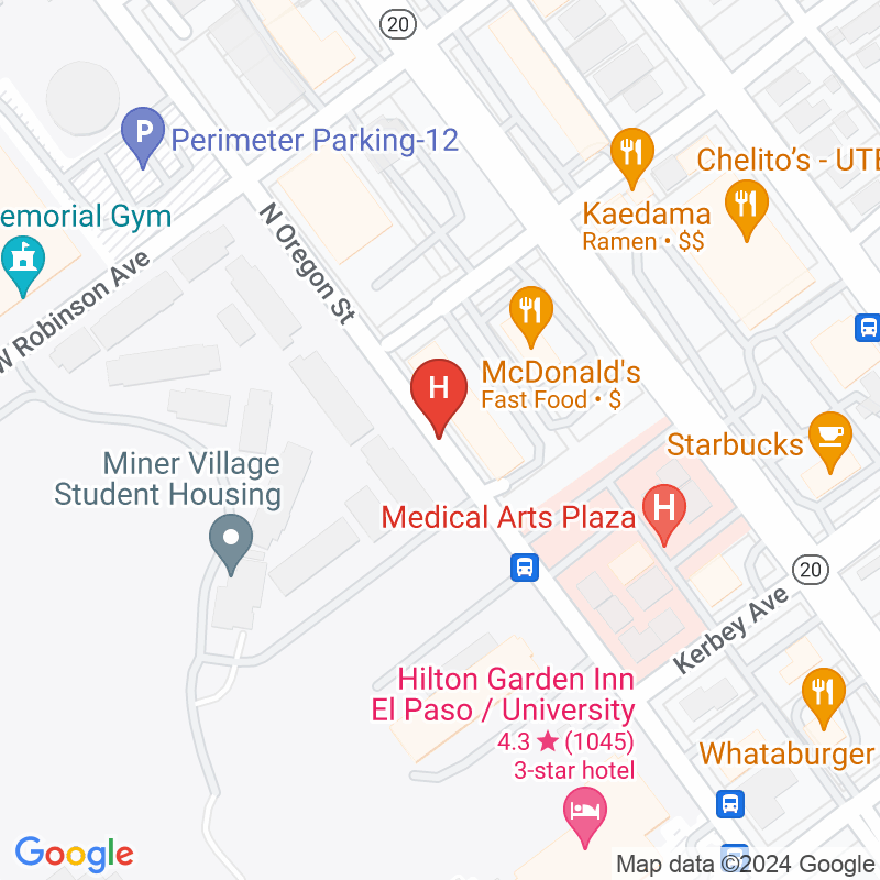 El Paso Ara Dialysis Center - 2400 N Oregon St Ste C