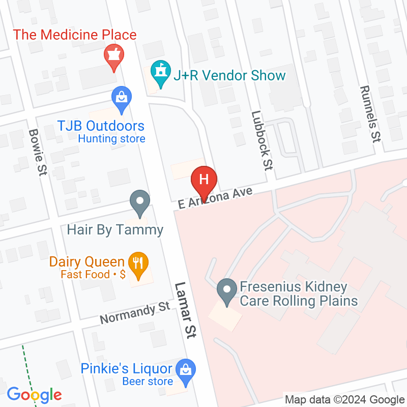 Fresenius Kidney Care Rolling Plains - 100 E Arizona Ave