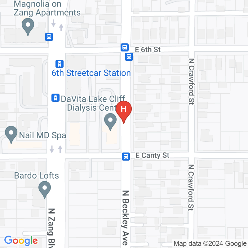 Lake Cliff Dialysis Center - 805 N Beckley Ave