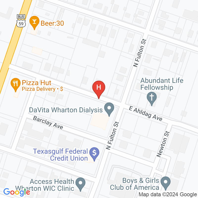 Wharton Dialysis - 103 W Ahldag St