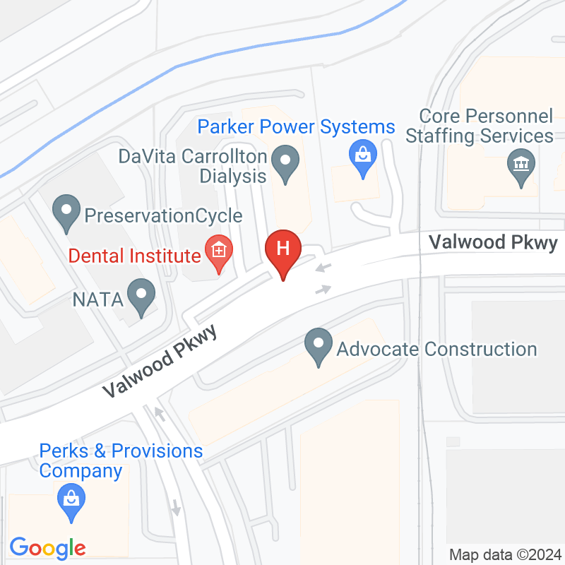 Carrollton Dialysis - 1544 Valwood Pkwy Ste 100