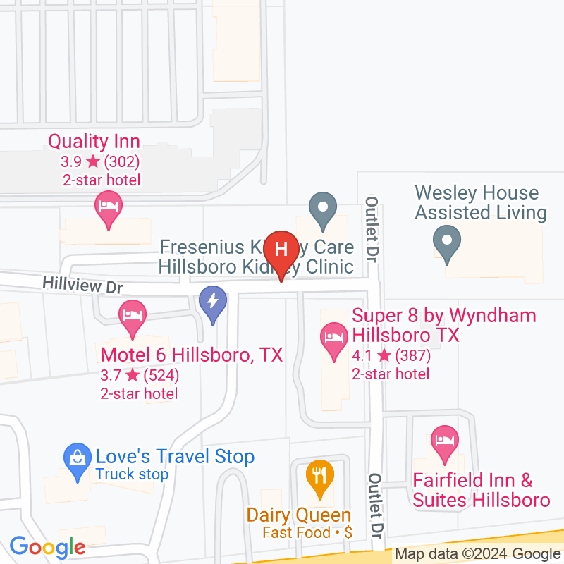 Fresenius Medical Care Hillsboro Kidney Center - 1507 Hillview Dr