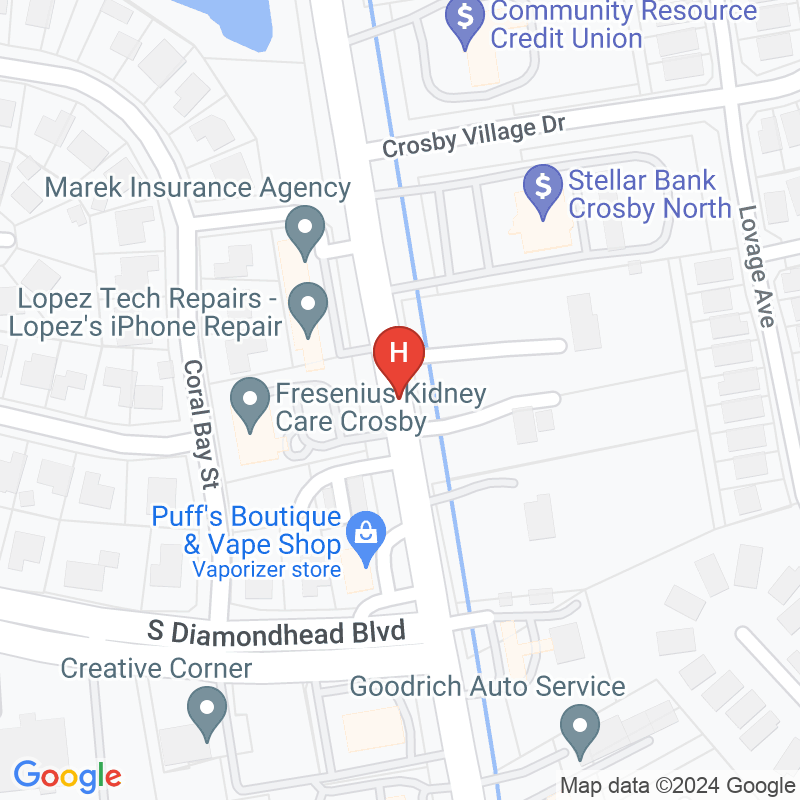 Crosby Dialysis Facility - 6107 Fm 2100 Rd