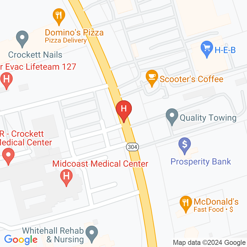 Crockett Medical Center - 1100 E Loop 304