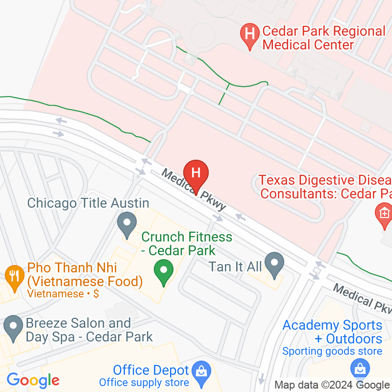 Cedar Park Regional Medical Center - 1401 Medical Pkwy
