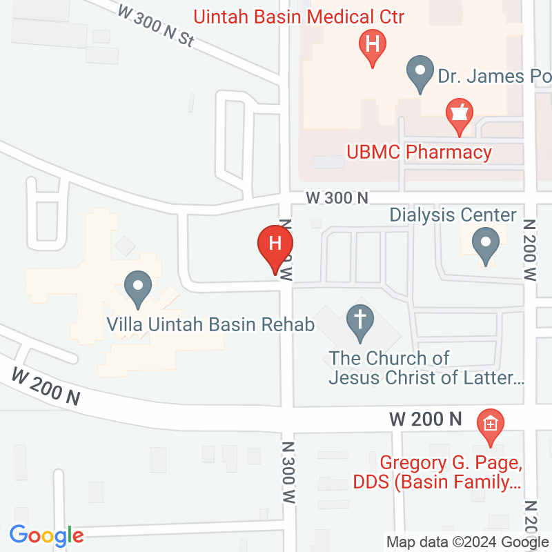 Uintah Basin Rehabilitation and Senior Villa - 265 N 300 W