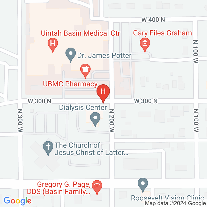 Uintah Basin Medical Center Dialysis Roosevelt - 205 W 300 N