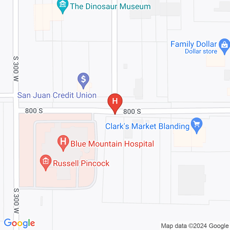 Blue Mountain Hospital - 802 S 200 W