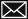 a black and white photo of an envelope