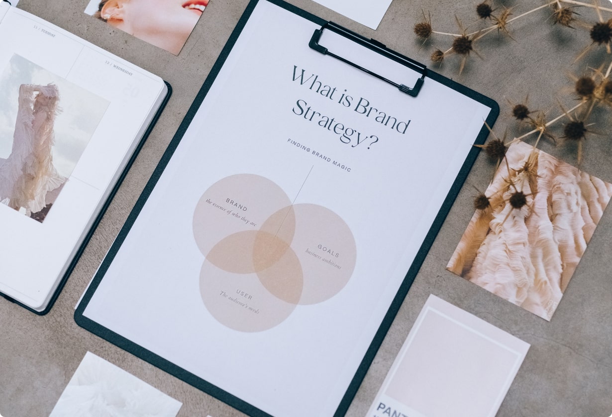 Branding Services - We provide cohesive branding to help your brand stand out. We help new businesses establish a brand identity through our services including logos, colours, and fonts.