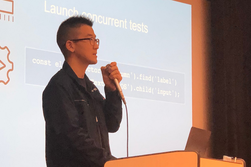 Daenam Kim氏によるライトニングトーク。Web3モックでDAppsのUIテストを自動化する