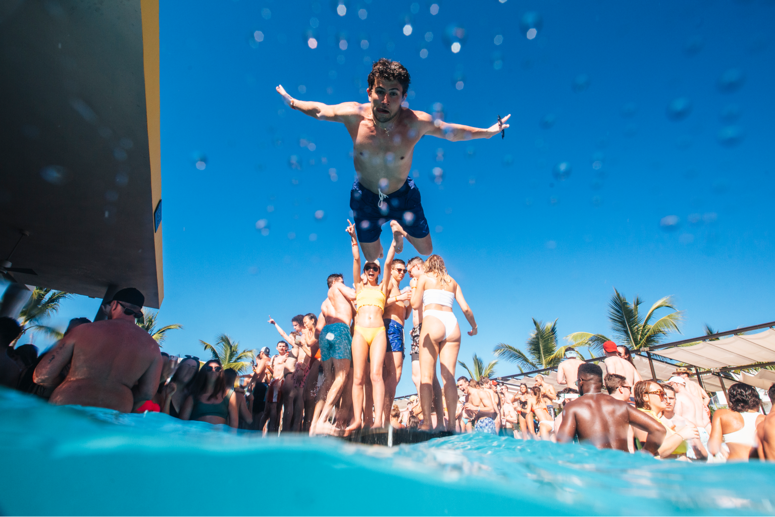 Vegas pool party