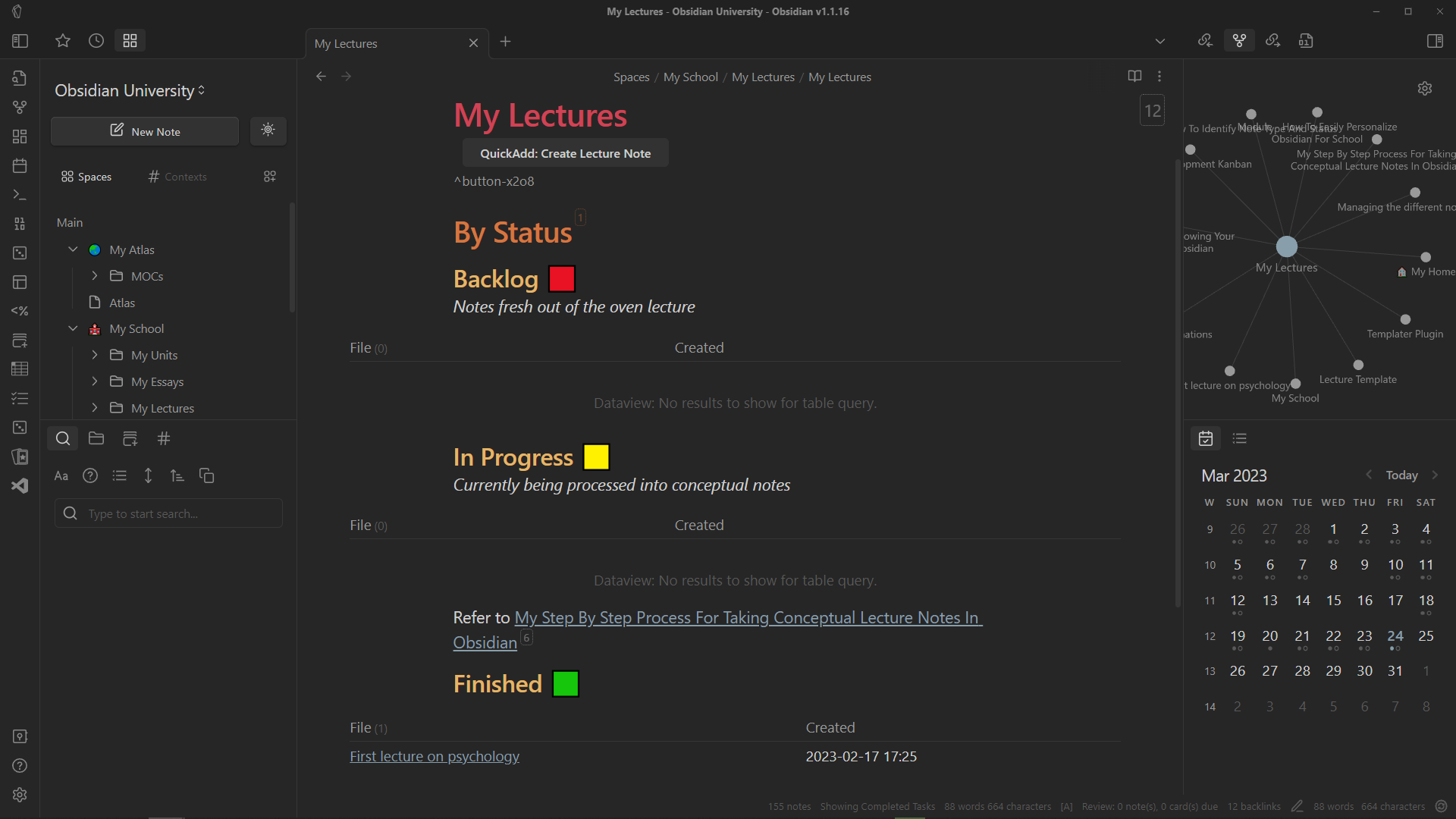 grade school obsidian 1s