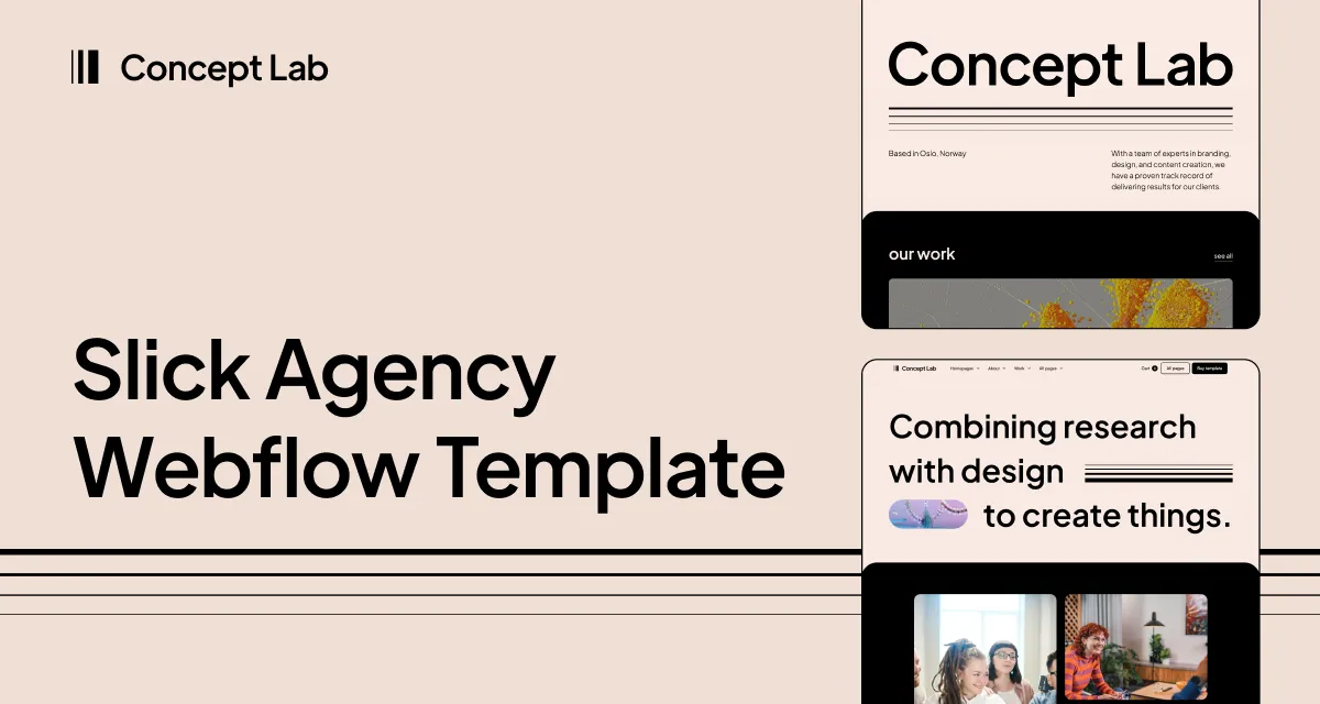 Home C | Concept Lab - Webflow Ecommerce website template