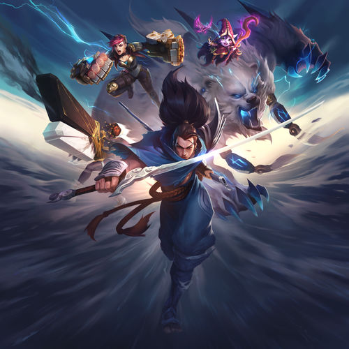 League of Legends promotional graphic one of Serenity esports canada games