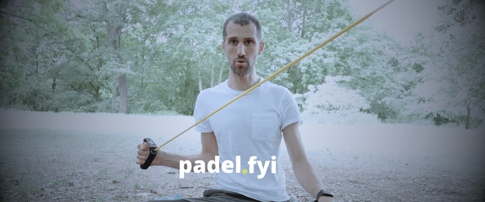 “Padel shoulder” and rotator cuff exercises exercises for padel players