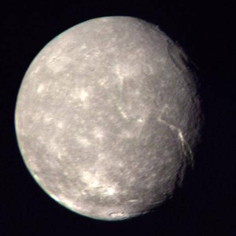 Titania, the moon of Uranus