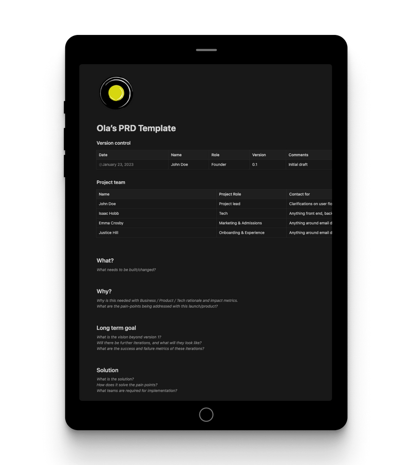 GrowthX Templates