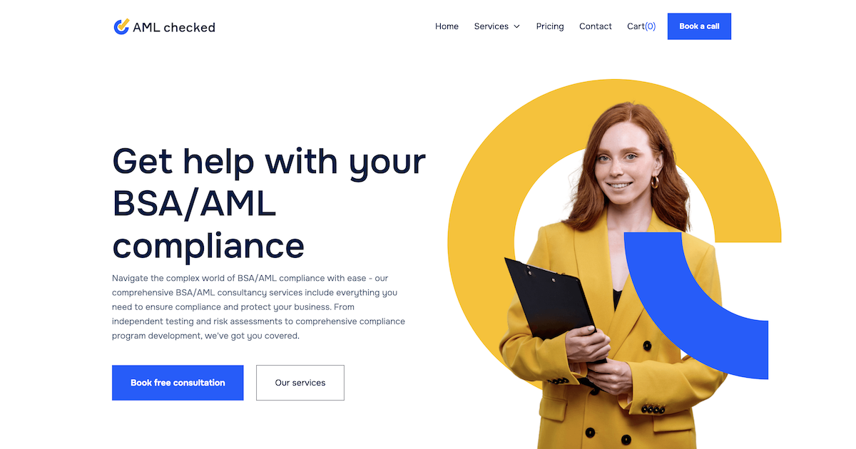 AML checked - Your one-stop solution for BSA/AML compliance