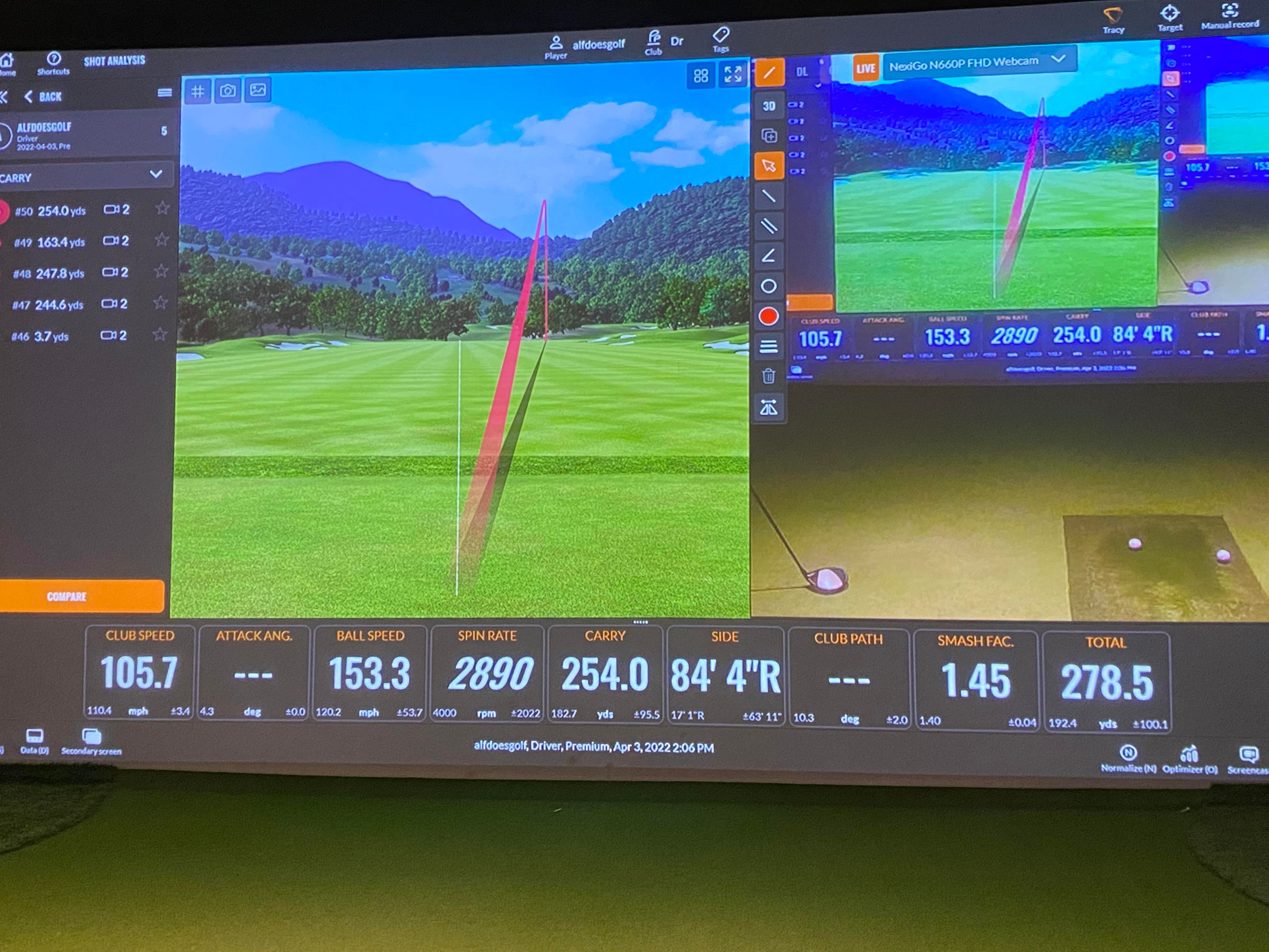 Next golf