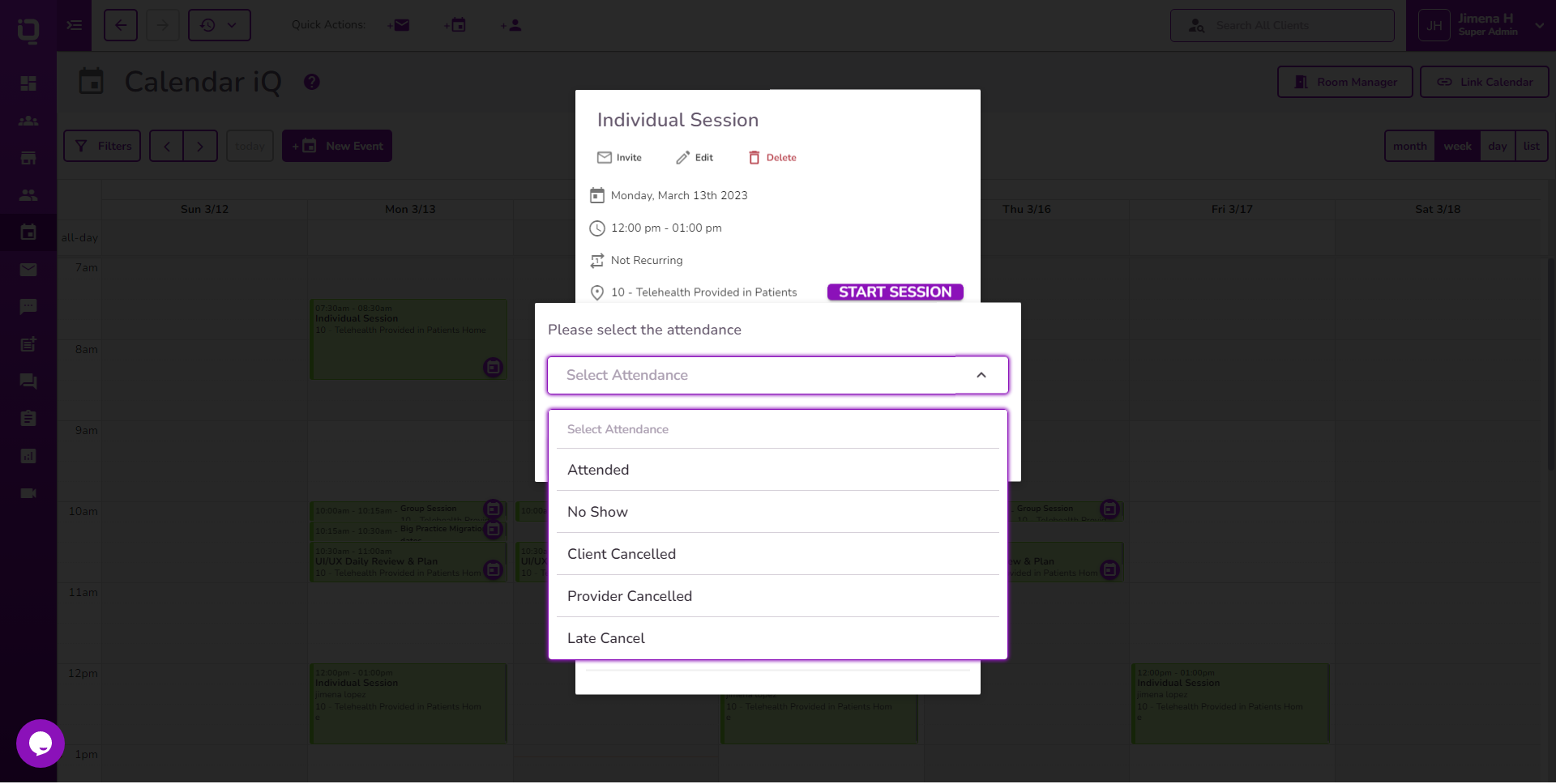 How To Record Attendance - TiQ Help Center