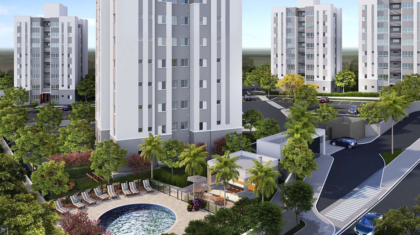 Entenda as novas regras de financiamento da Caixa - Perspectiva do Portal Quinta da Serra, em Barretos