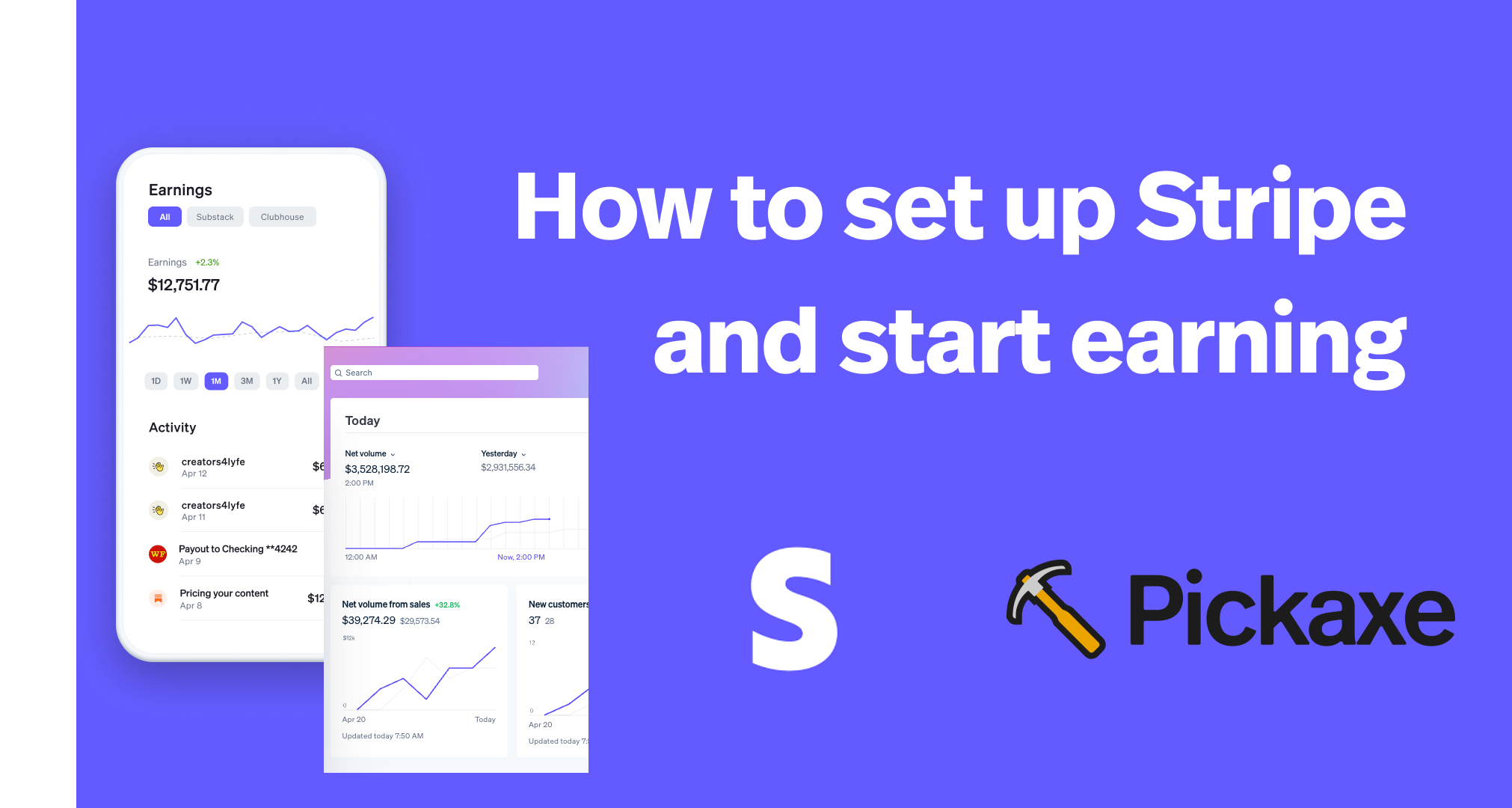 How to Set Up Monetization in Pickaxe Studio with Stripe