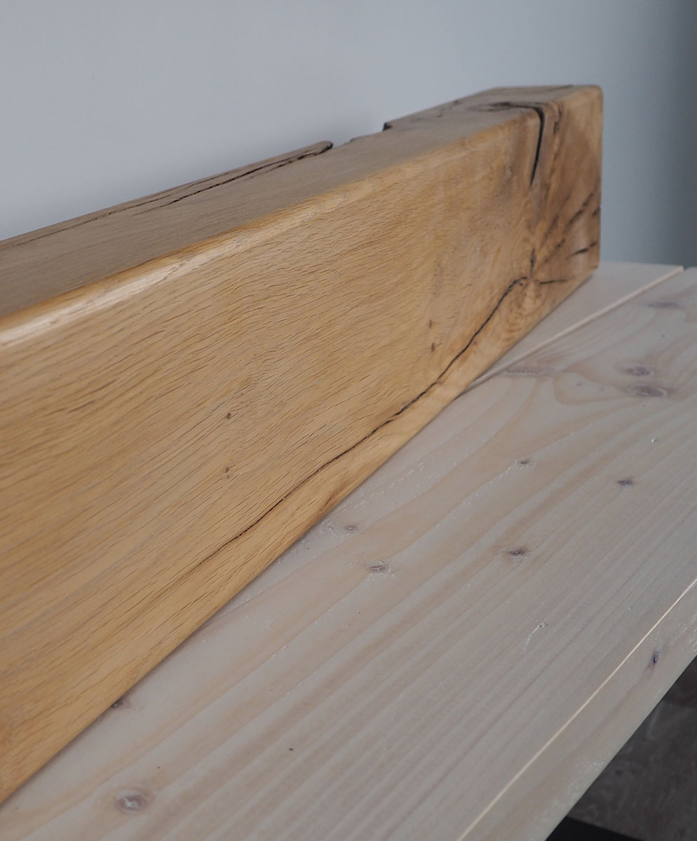 Oak Fireplace Mantel Shelf