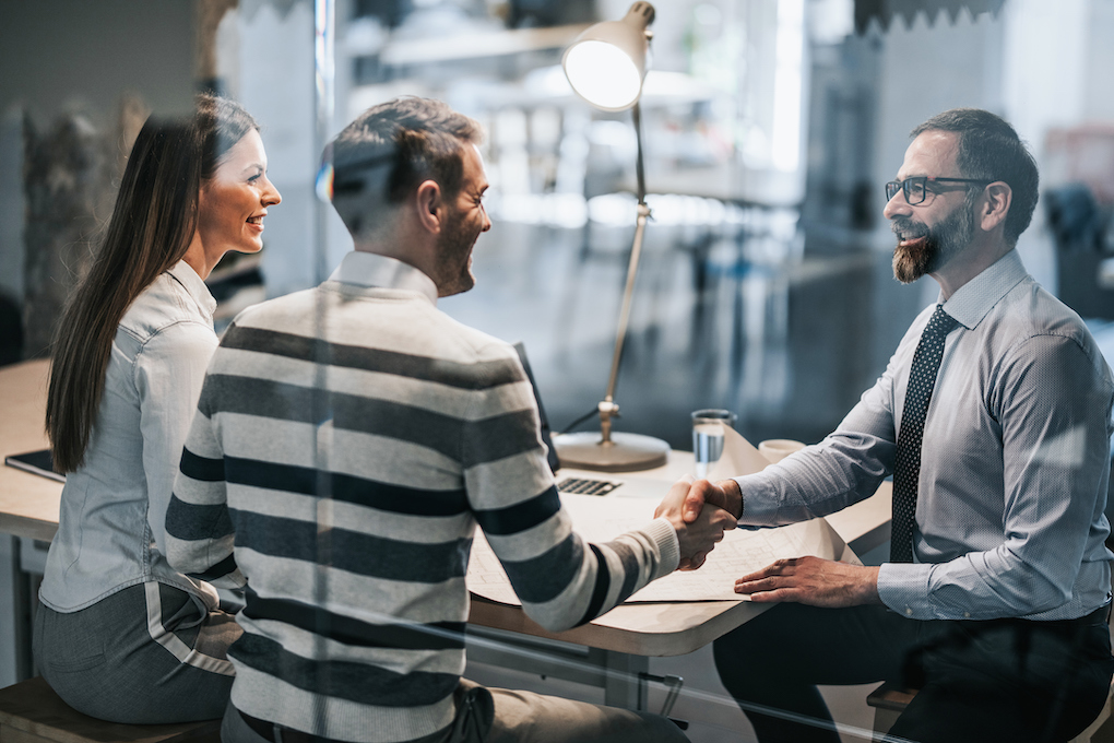 Enhanced customer experience at a bank
