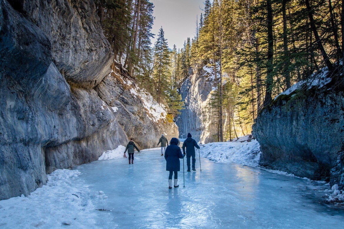 Grotto Canyon Ice Walk
