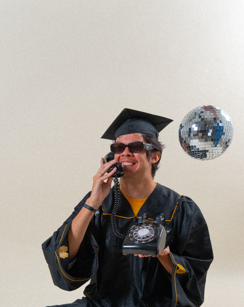 Graduation audio guestbook