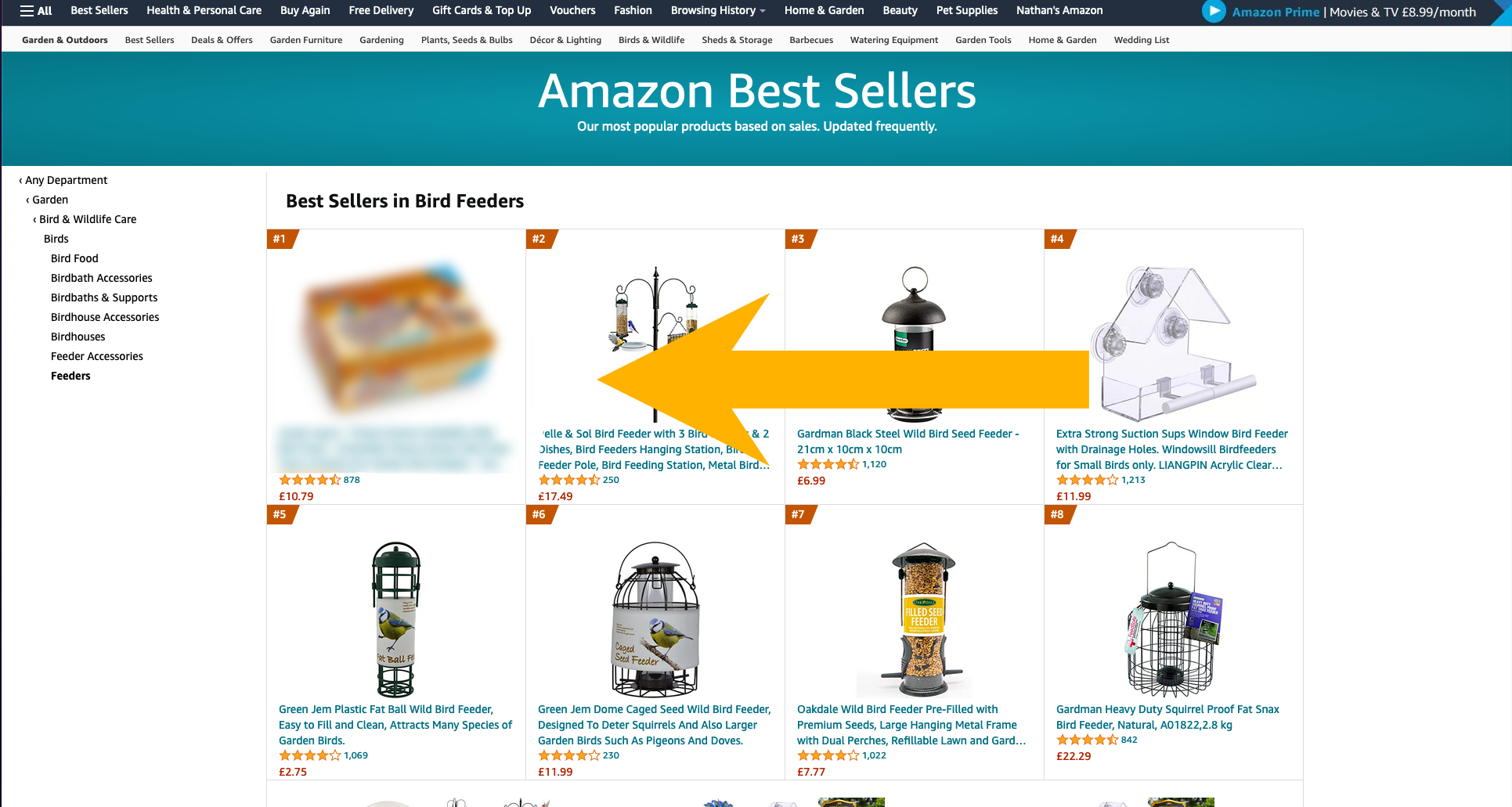 #1 best seller during seasonal peak months