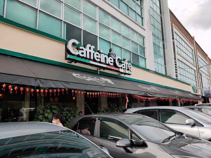 caffeine cafe exterior