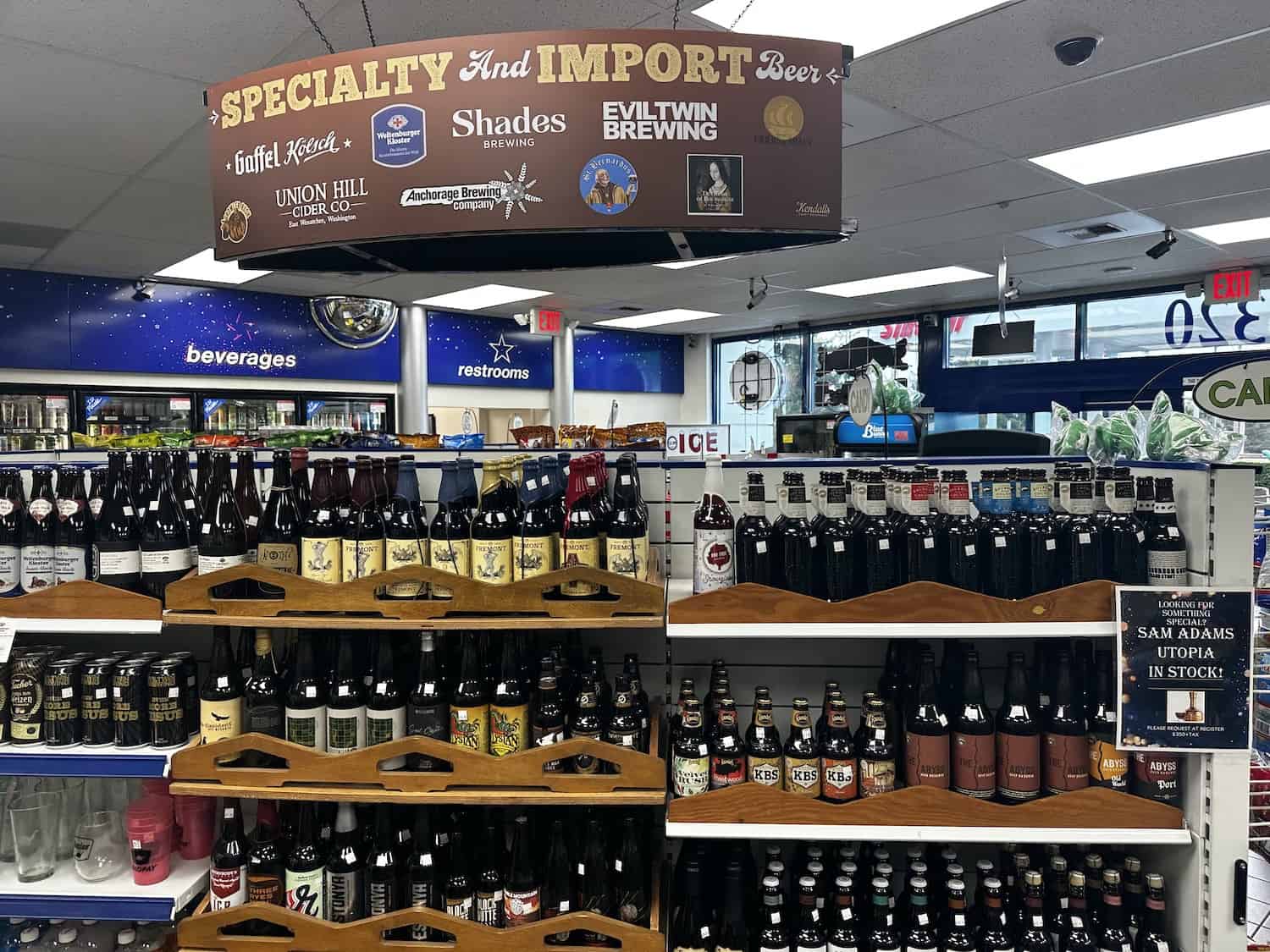 Live Tap List Current Draft Beer Selection at Growler Rush in