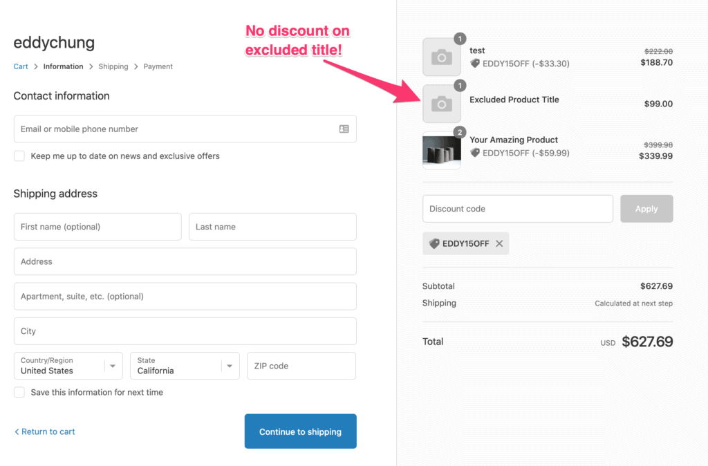 Exclude Product From Discounts In Shopify No Apps Or Code Required