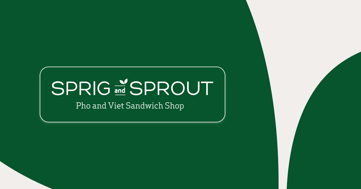 Sprig & Sprout’s authentic Vietnamese menu including vegan options.