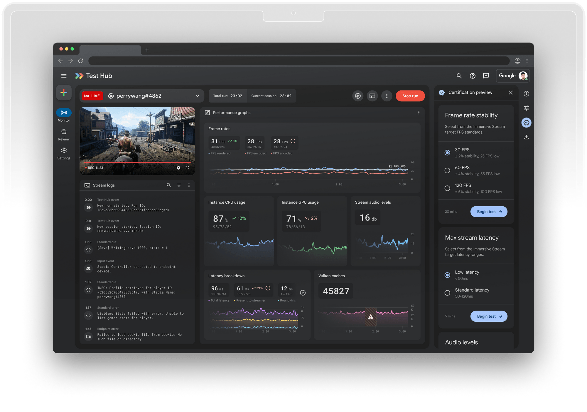 Perry Wang — Test Hub Next