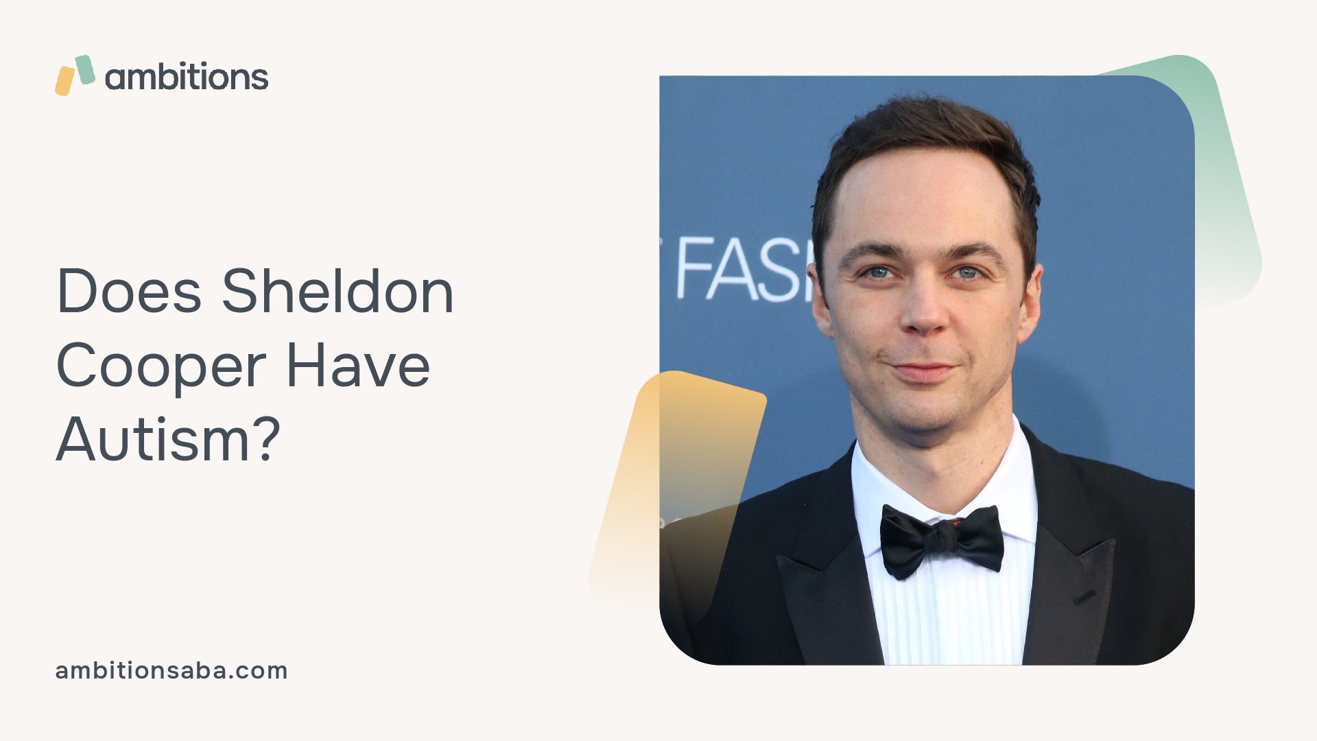 Does Sheldon Cooper Have Autism Or Asperger's?